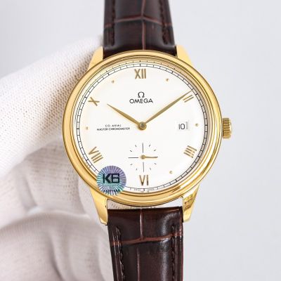 TW Factory Omega 41MM 8802 Movement 316L Steel White/Blue Dial Watch